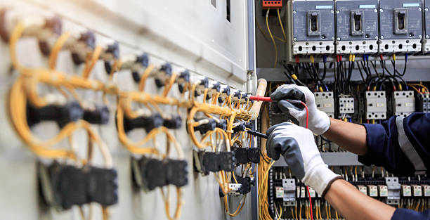 Professional Electrician technician working in Petal, MS